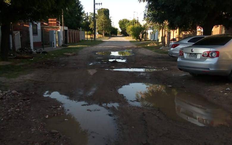 Reclamo por el estado de calle 85 de 122 a 124