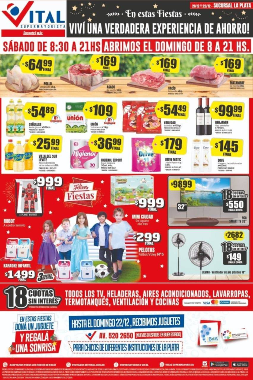 Las ofertas de los mayoristas son también para las familias