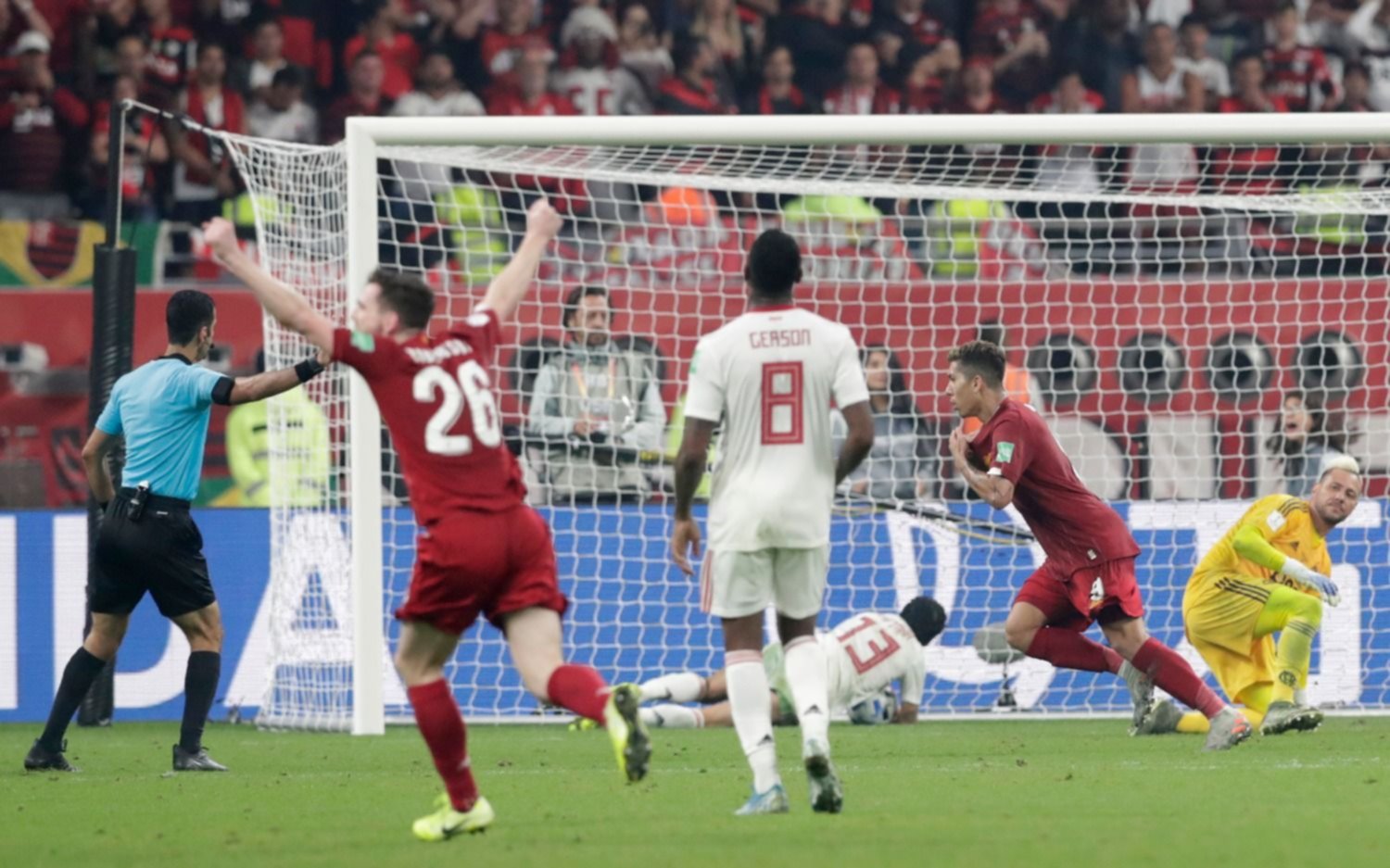 Flamengo estuvo cerca y el Liverpool se quedó en el alargue con la final del Mundial de Clubes