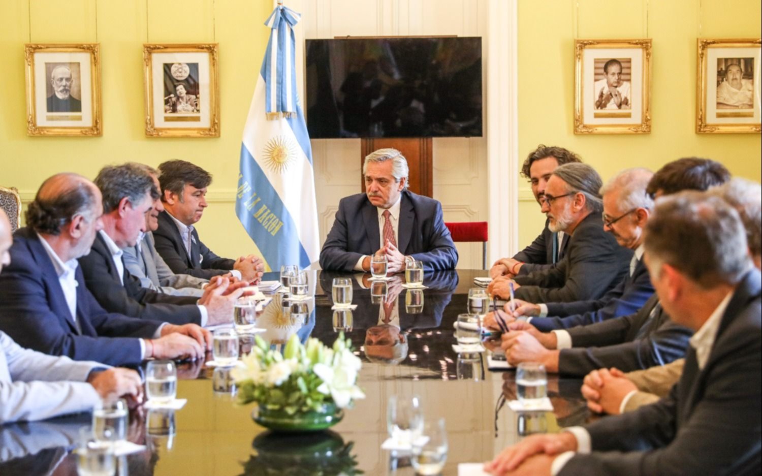 La Mesa de Enlace se reunió con el Gobierno en la Casa Rosada