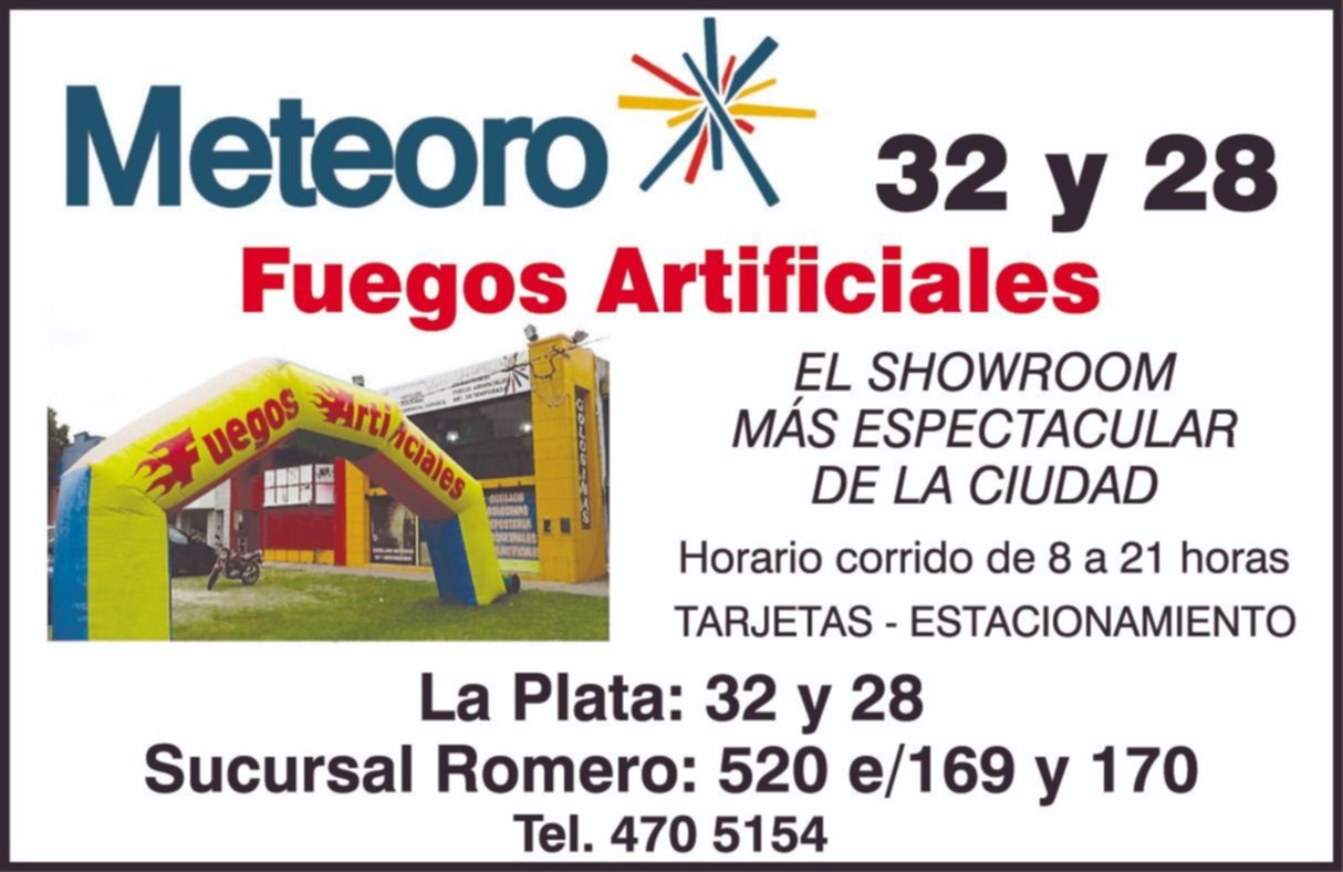 Espectacular showroom de fuegos artificiales