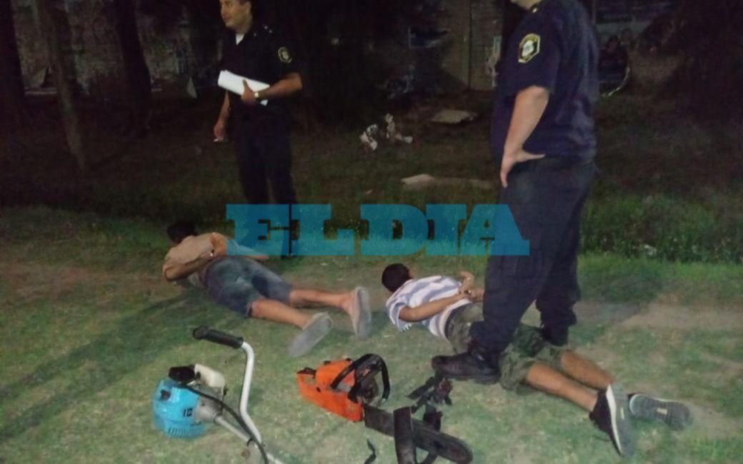 Padre e hijo detenidos por robar bajo la modalidad  "escruche" en San Carlos