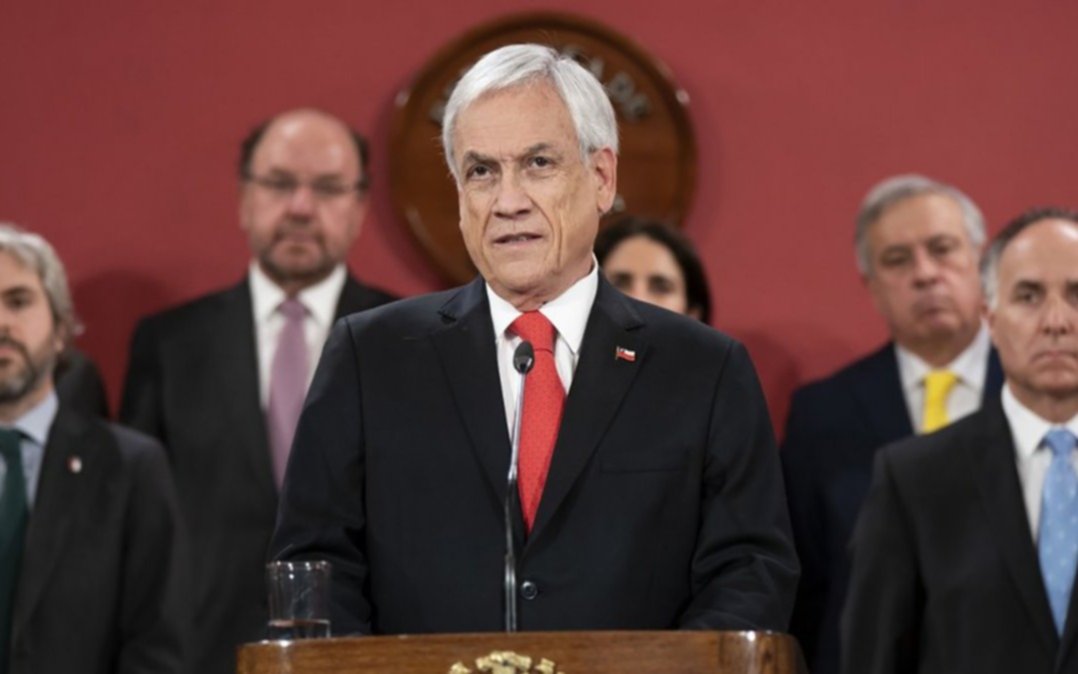 Piñera le pidió a Alberto Fernández "que no opine" sobre la situación de Chile