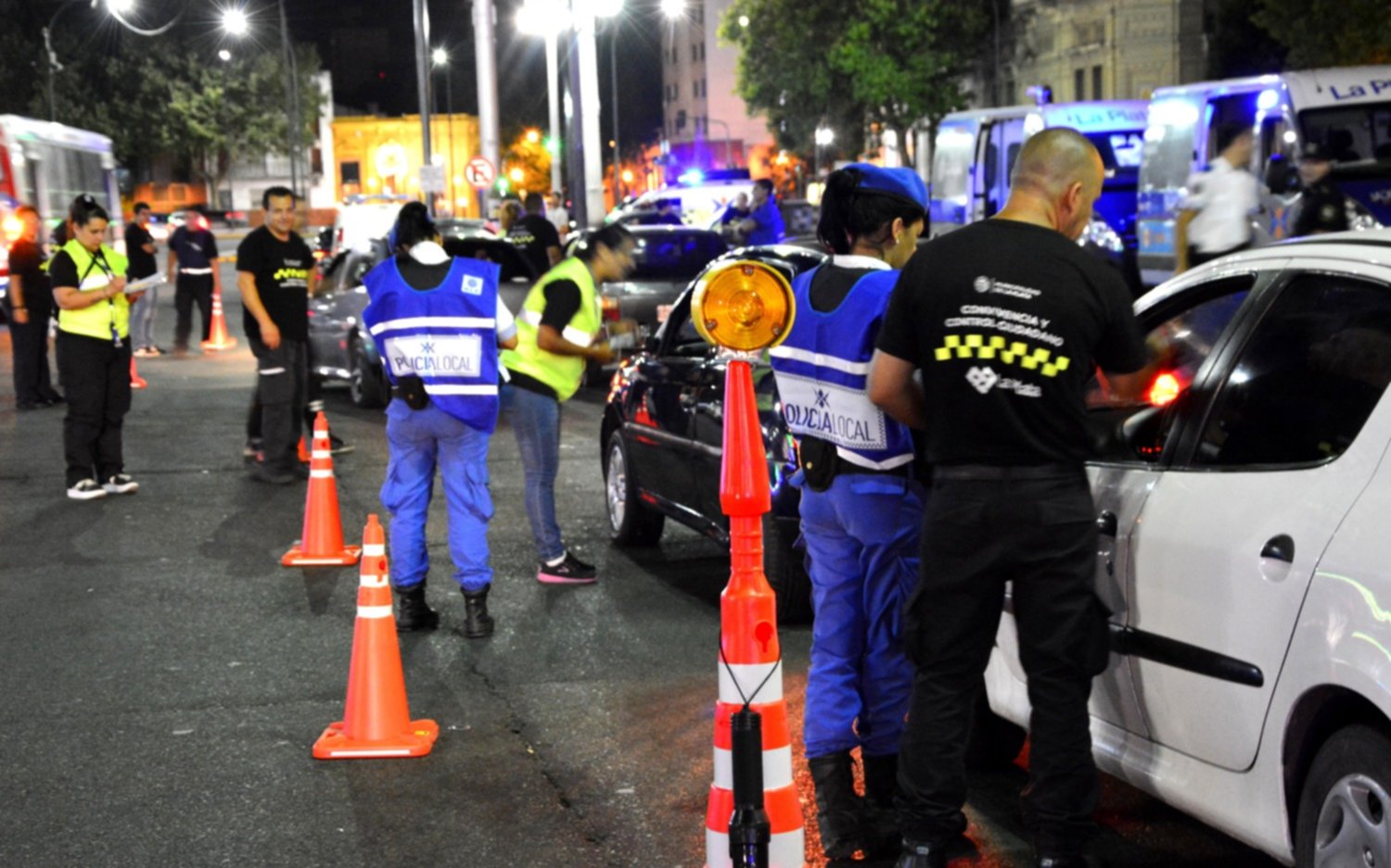 Montaron un operativo especial de prevención y control por las fiestas de fin de año