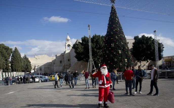 Belén recibe a peregrinos del mundo entero para celebrar la Navidad