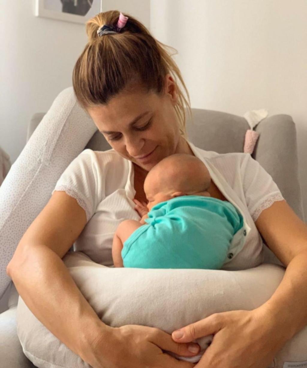 El mensaje de Tobal en su primera fiesta como mamá