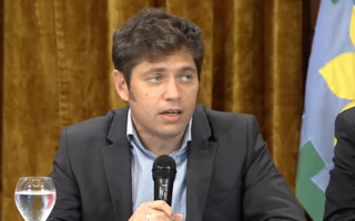 VIVO. - Tras la caída de la sesión en la Legislatura, Kicillof habla sobre la ley impositiva