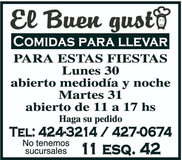 Para este Fin de Año, elegí las mejores comidas para llevar con calidad asegurada
