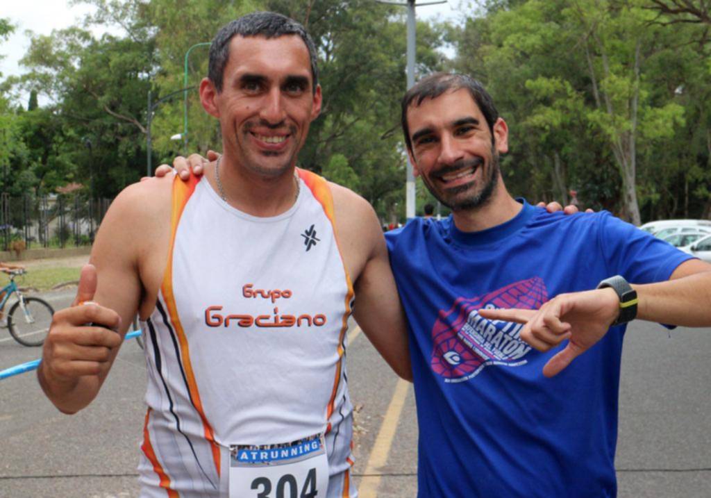 Una prueba atlética unió a cientos de personas
