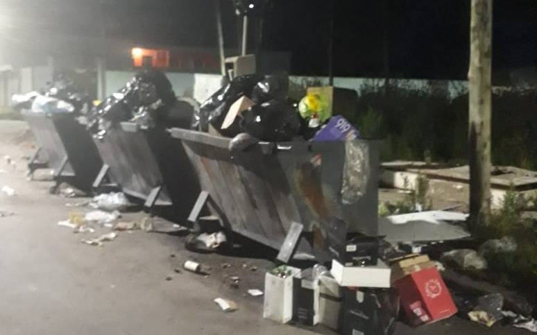 En Altos de San Lorenzo piden recolectar con más frecuencia residuos de 3 contenedores