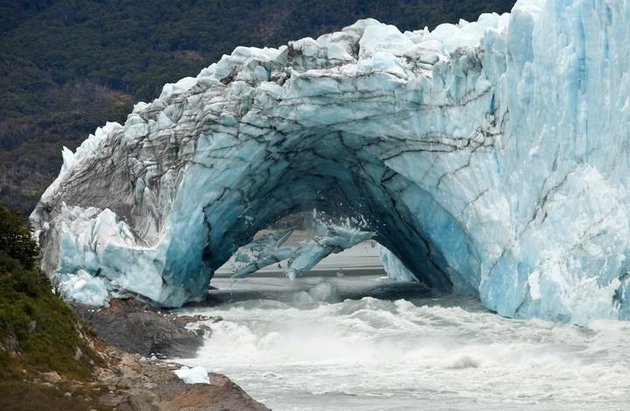 El Glaciar Perito Moreno Rompio Muy Tarde Y Pocos Lo Vieron Informacion General