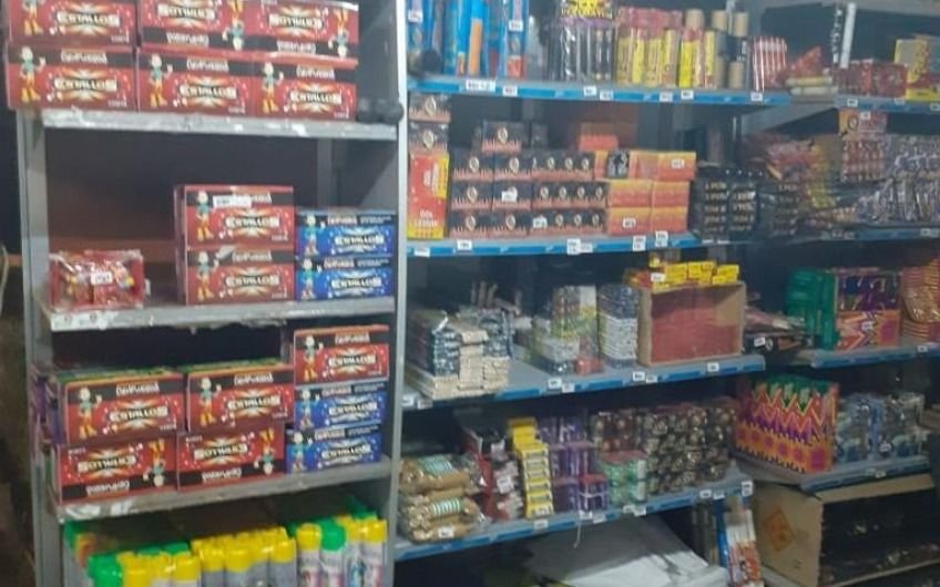 Decomisaron pirotecnia en Berazategui