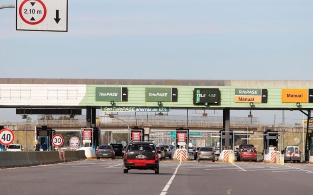Congelan las tarifas de los peajes en la Autopista y rutas a la Costa
