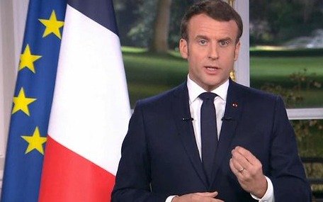 Pese a las protestas, Macron aseguró que llevará su reforma previsional hasta el final