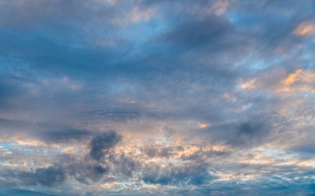Miércoles con cielo algo nublado  