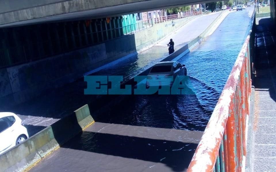 Se inundó el paso bajo nivel de 7 y 509