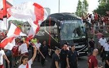 La caravana que organizan los hinchas de River del Obelisco al Monumental