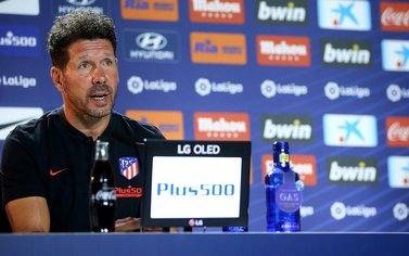 Los elogios de Simeone a un  equipo grande de España: "Los admiro"