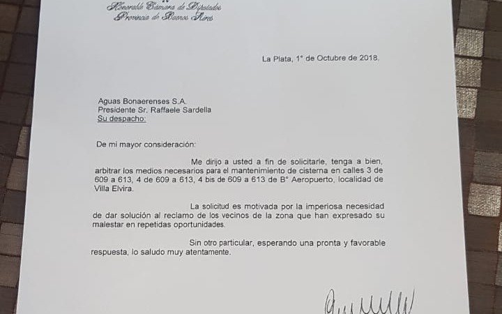 Filtraciones, pozos y "agua estancada"  en Aeropuerto: "es un criadero de panzudos"