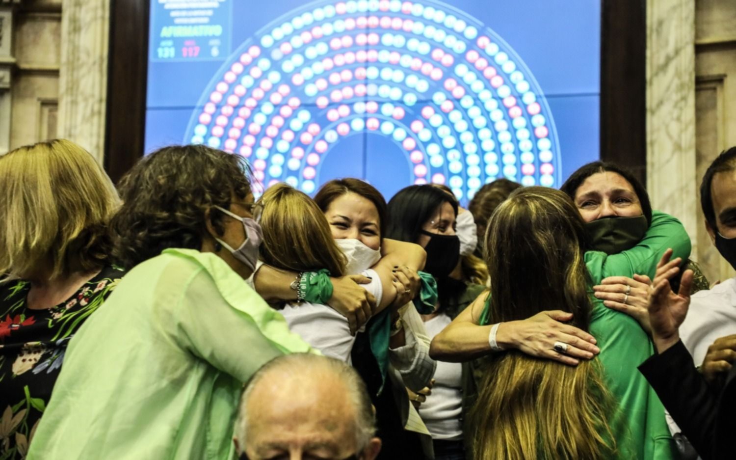 Quiénes votaron a favor y quiénes en contra el proyecto de interrupción voluntaria del embarazo