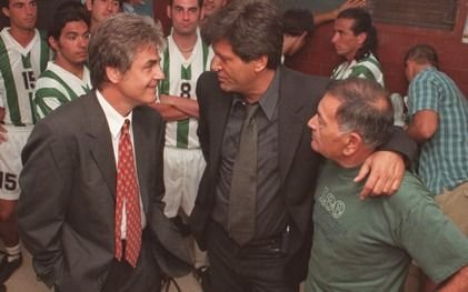 Su paso por el equipo de fútbol de "Los galancitos"