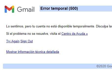 Caos: Gmail, YouTube, Meet y otros servicios de Google sufrieron una caída a nivel mundial