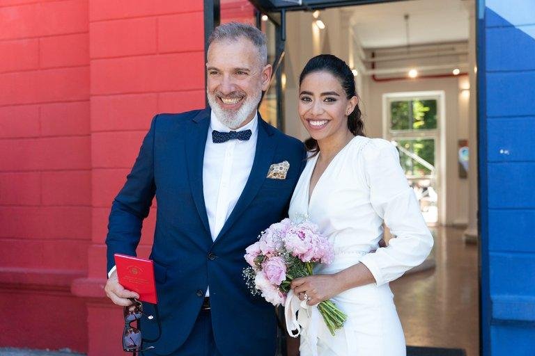 Pablo Duggan se casó con una venezolana 18 años menor: “Estoy feliz”