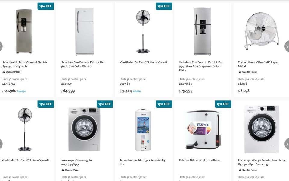 El plan de electrodomésticos en 36 cuotas y tasas del 15%: cómo aprovecharlo 