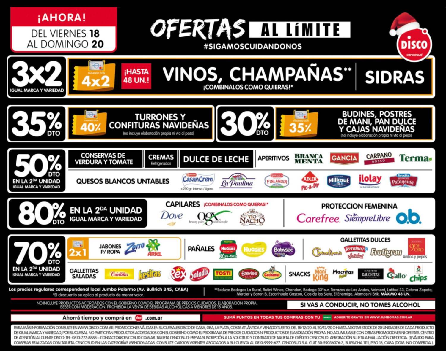 Ofertas al límite del viernes 18 al domingo 20
