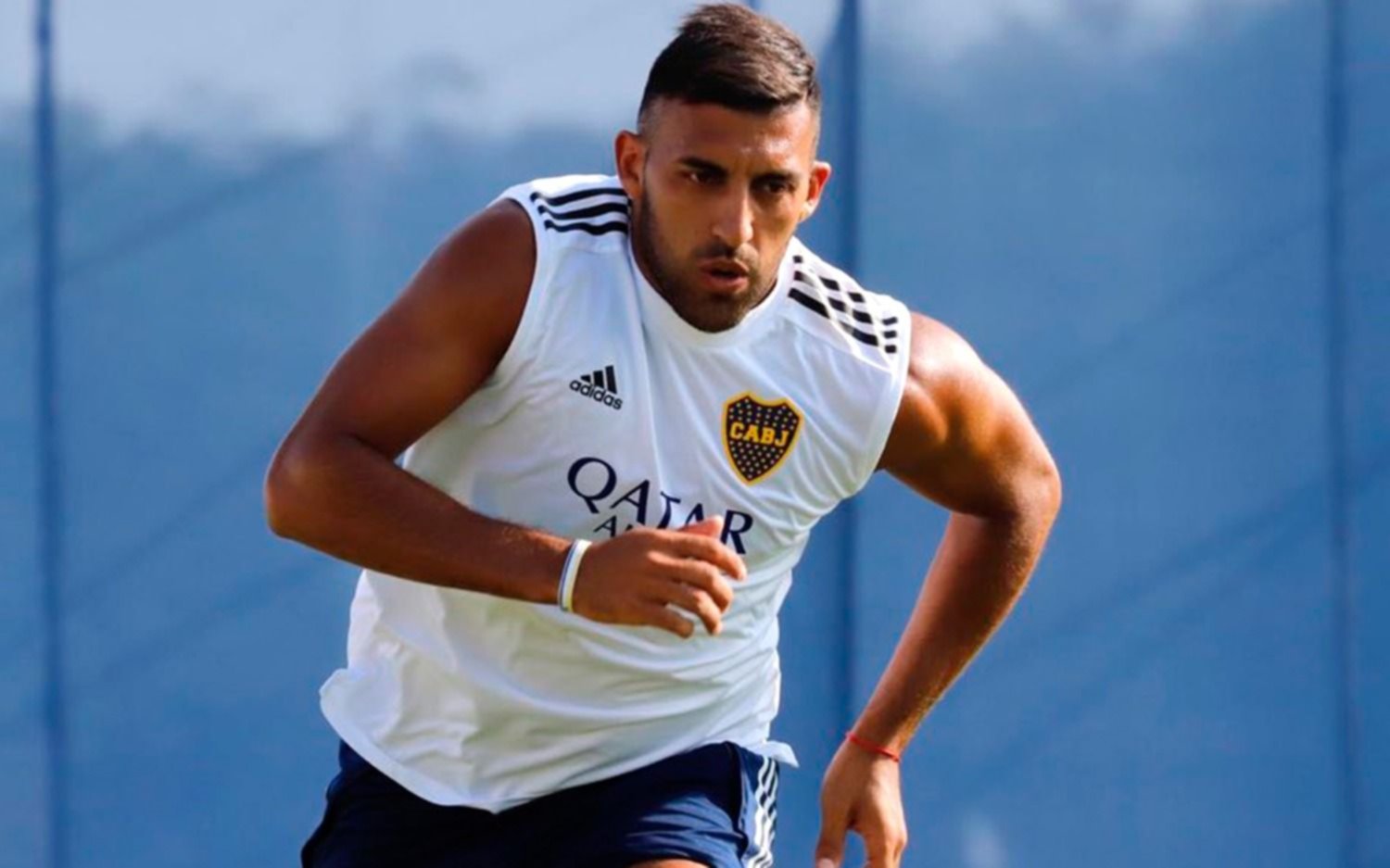 Wanchope Ábila entrenó con normalidad y jugará el domingo ante Independiente