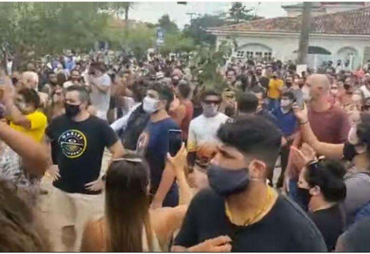 La Justicia canceló confinamiento en Búzios tras protestas