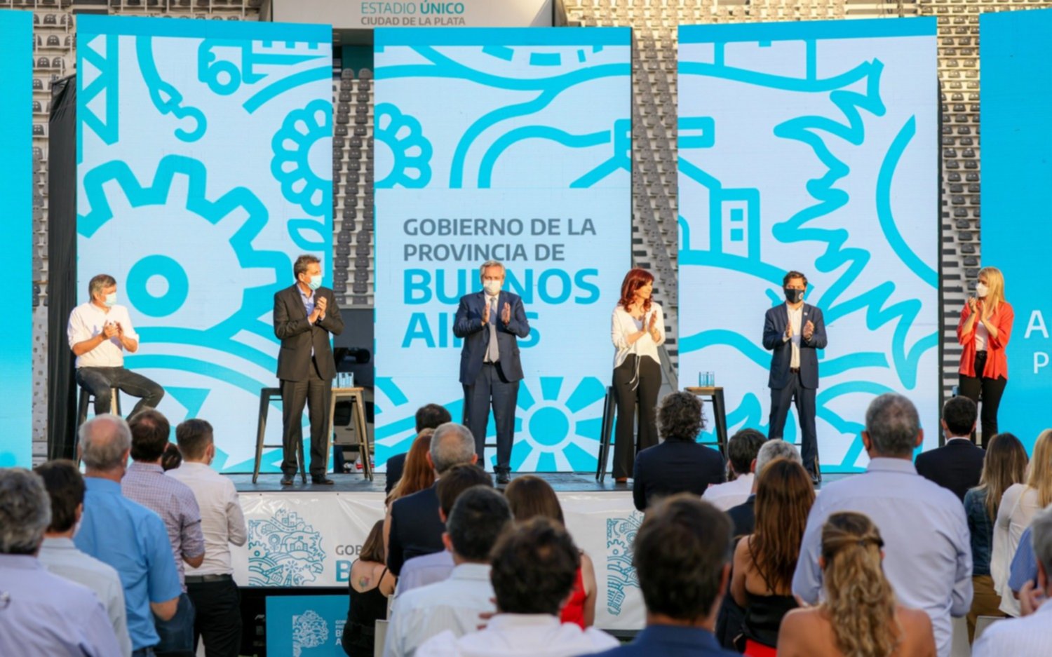 Santiago Cafiero habló de "fortaleza" tras el acto oficialista en nuestra ciudad