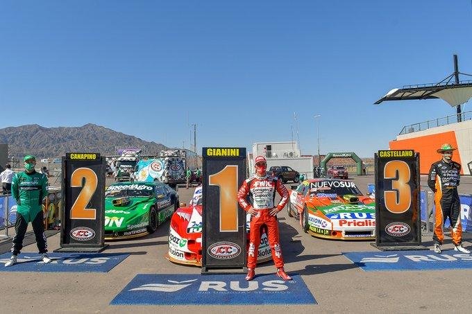 Gianini hizo la pole para la definición del TC en San Juan
