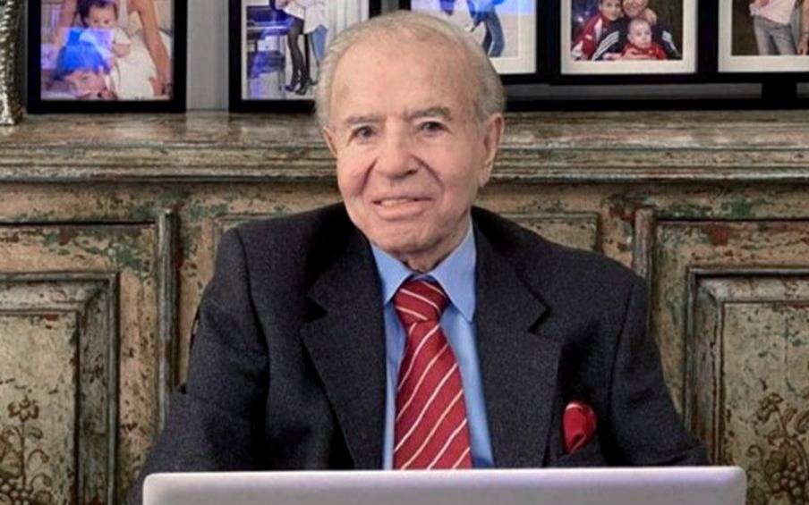 La salud de Menem: se mantiene "estable" y permanecerá internado por controles