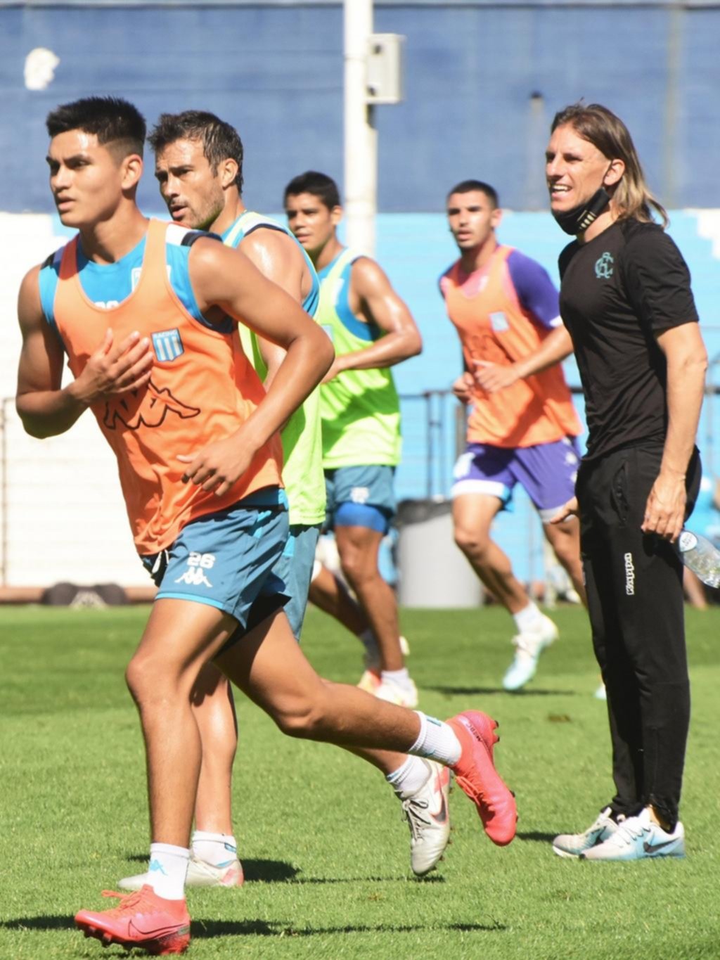 En Racing, todo listo para el cruce del año en La Bombonera