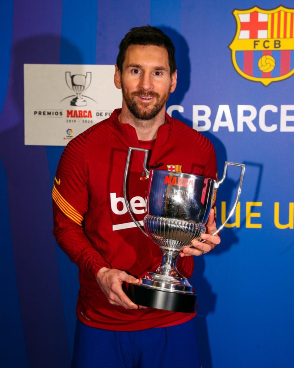 Messi recibió el séptimo “pichichi” y es récord