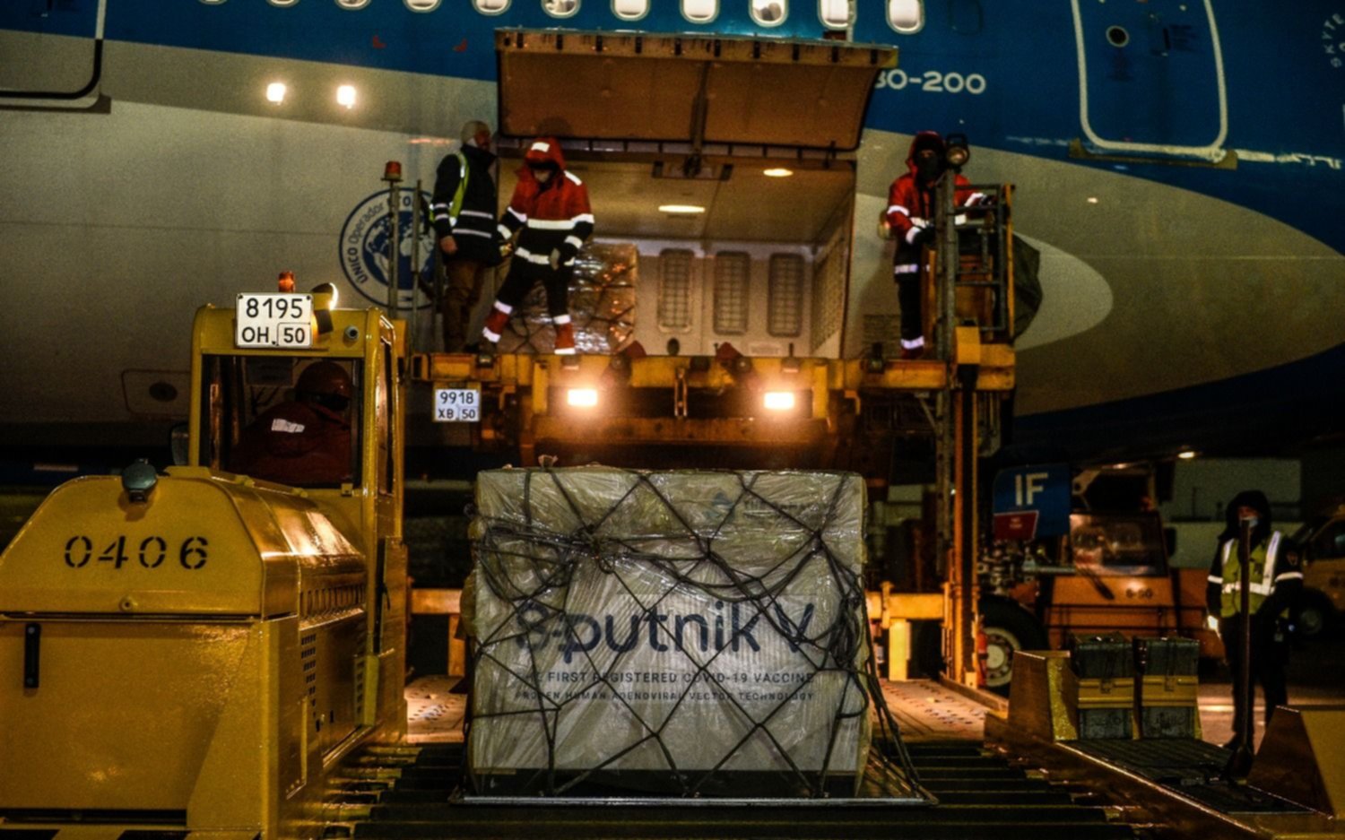 El primer embarque de Sputnik-V llegará en 12 horas al AMBA y en 24 al resto del país 