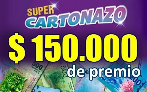 El sábado, la tarjeta y números para jugar a El Cartonazo