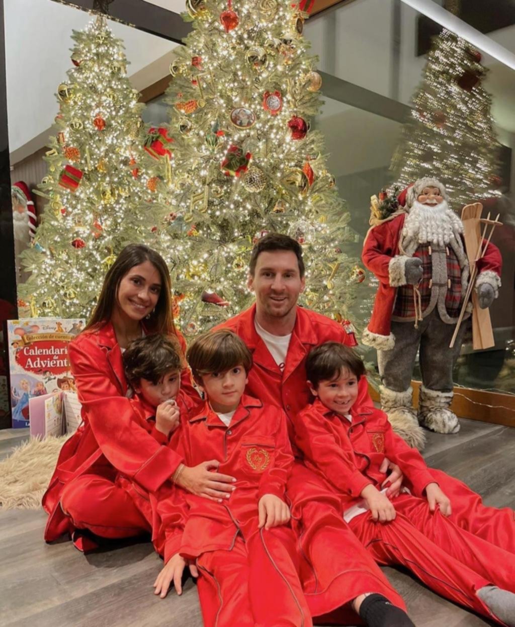 Entre familia y buenos deseos, el mundo del fútbol recibió la Navidad