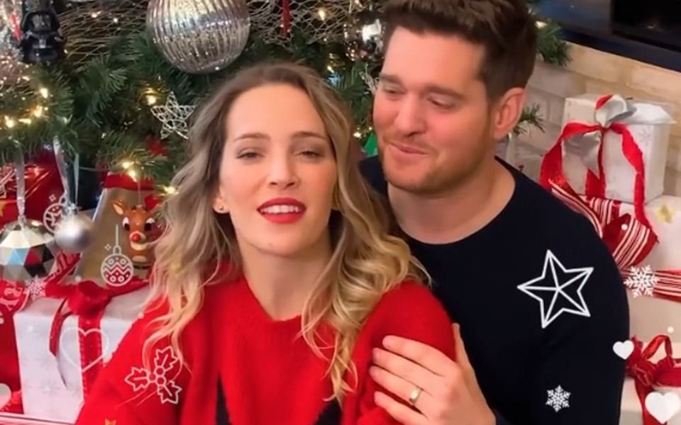 El emotivo saludo de Luisana Lopilato y Michael Bublé