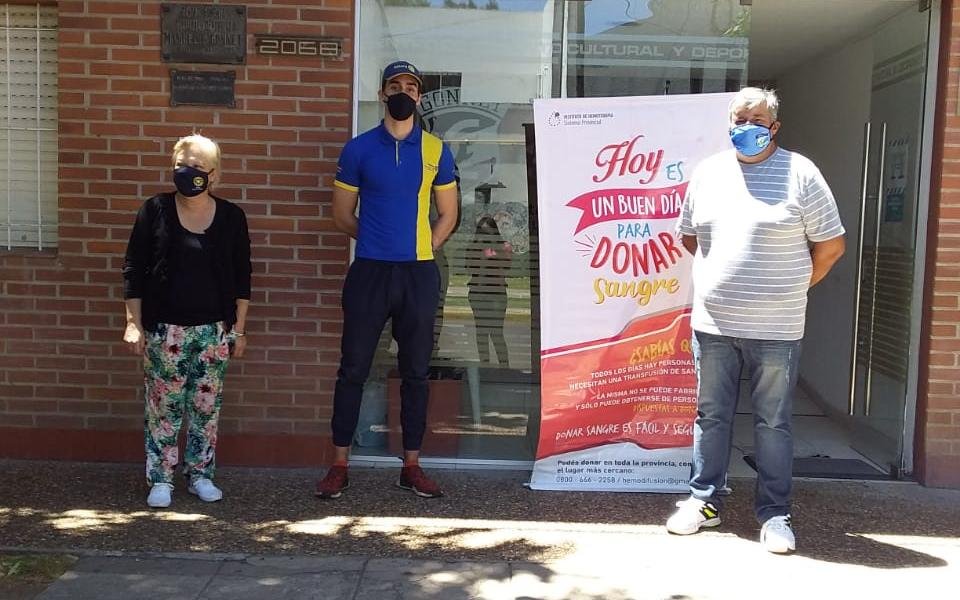 Donación de sangre en el Rotary Gonnet