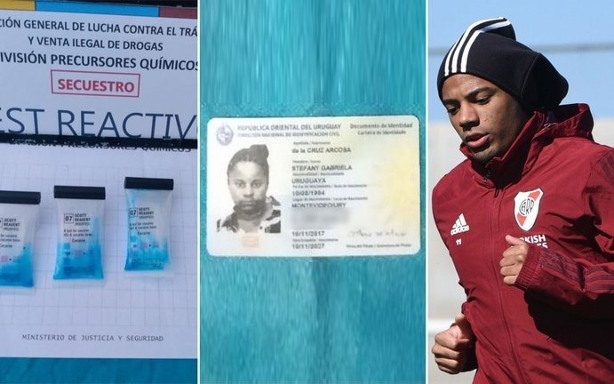 Procesan por narcotráfico a la hermana del futbolista de River Nicolás de la Cruz