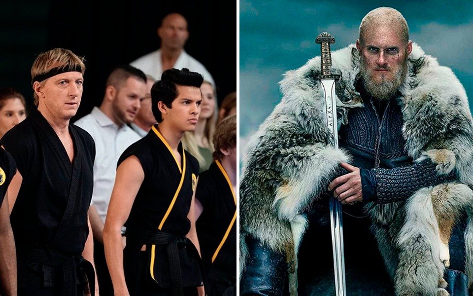 Se estrena nueva temporada de Cobra Kai y final de Vikingos: el 2021 llegó con todo
