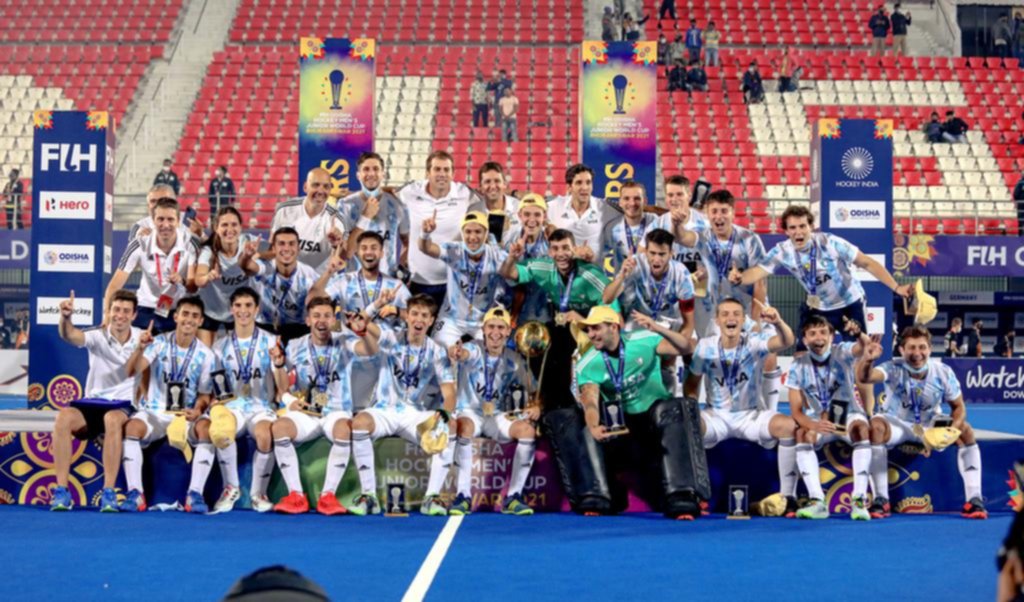Los Leoncitos volvieron a poner en lo más alto al hockey masculino argentino