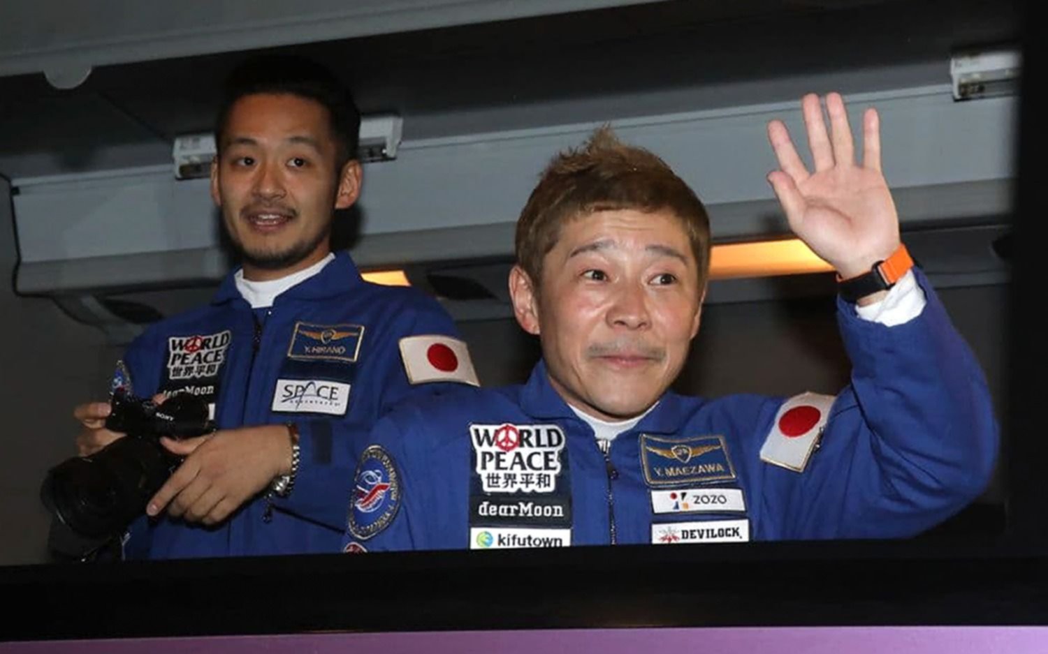 El millonario japonés que Rusia envió hoy a la Estación Espacial Internacional