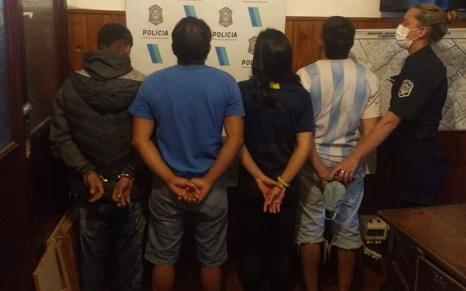 Cayó una banda de motochorros que era el terror de City Bell: atacaba con "armas tumberas"