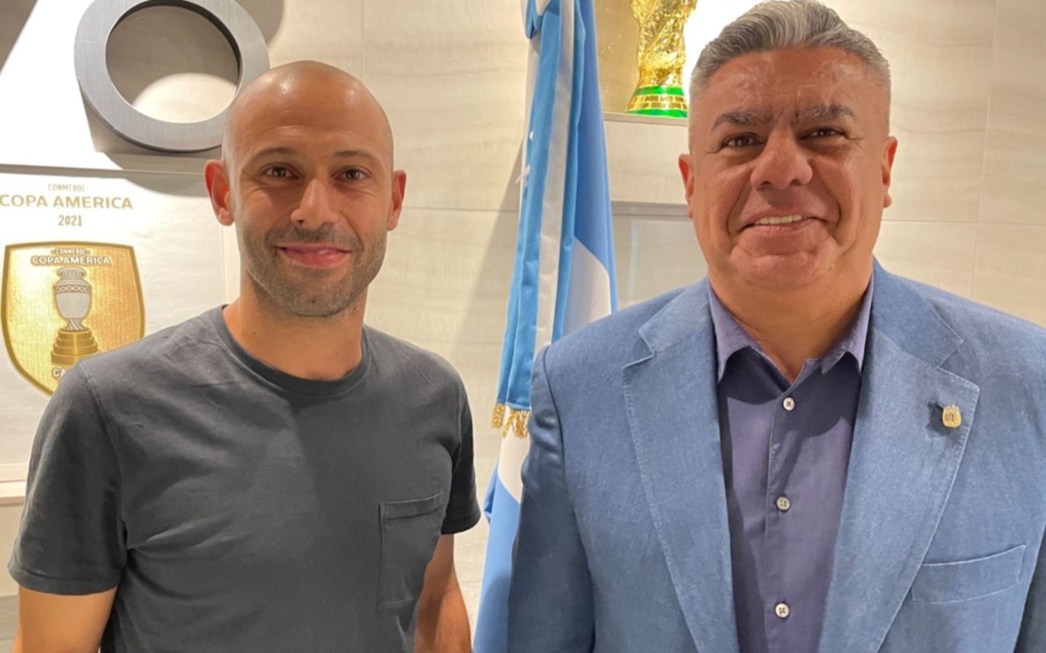 Es oficial: Javier Mascherano se convirtió en el nuevo DT de la Selección Sub 20