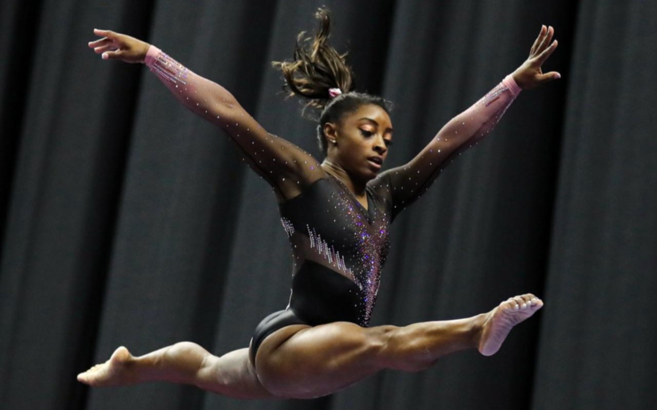 Simone Biles fue elegida "Atleta del año" por la revista Time