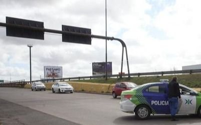 Un tremendo vuelco en el distribuidor que de milagro no fue tragedia