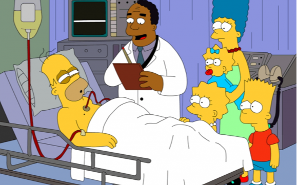 Cálculo sobre Homero Simpson: gastaría más de 143 millones de dólares en atención médica 